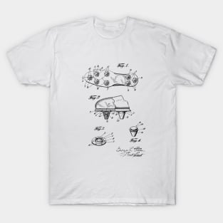 Shoe Cleat Vintage Patent Drawing T-Shirt